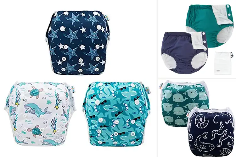 Detailed view of Best Washable Baby Swim Diapers