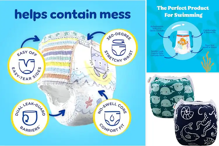 Detailed view of Best Waterproof Baby Swim Diapers