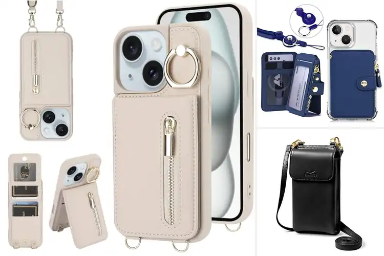 Detailed view of Best Zipper Pocket Wallet Phone Case