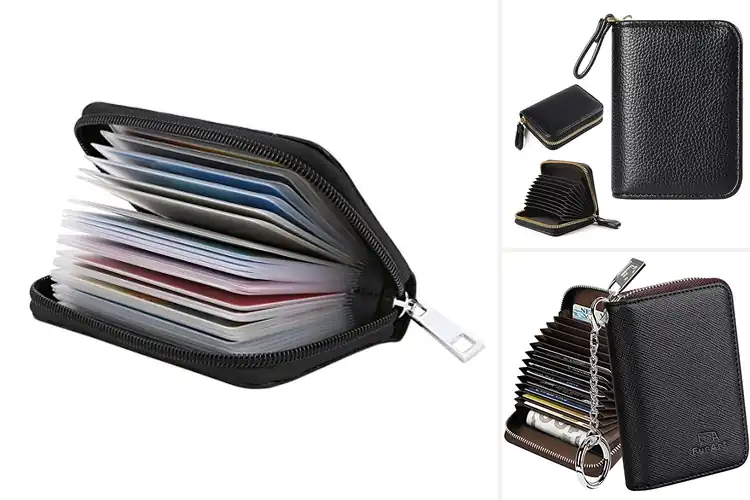 Detailed view of Best Zippered Card Holder: Top 10 Picks for Style & Security
